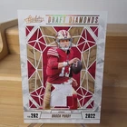 2024 Panini Absolute Football Gold Brock Purdy #DDJ-BPY