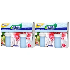 Fresh Linen Solid Gel Air Freshener by Natural Fragancia, 4 Count