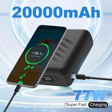 20000mAh Heated Power Bank for Ororo 7.4V, 20000mAh Fast Charging Power Bank