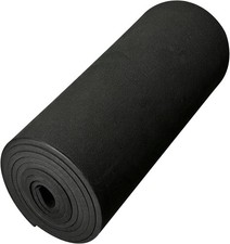 Black Eva Foam Cosplay 6mm 14'' 39'' 85kg/m3 High Density for DIY