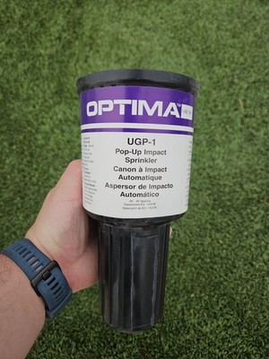 NEW Optima UGP-1 Pop-Up Impact Rotor Sprinkler Adjustable 41' Max Radius 1/2''