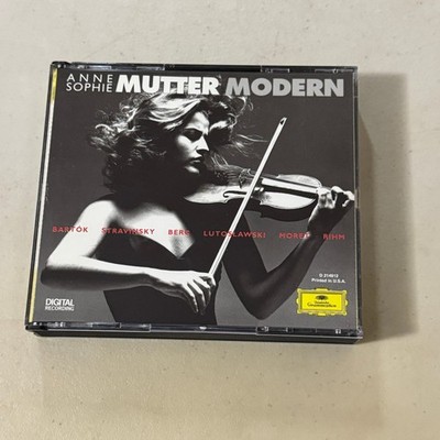 Anne-Sophie Mutter   Mutter Modern CD 1993 3-Disc BMG Direct Classical DG