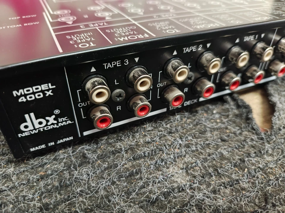 Selector de enrutamiento de programa DBX 400X NUEVO EN STOCK nunca usado G2U Foto 4 de 4