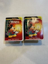 2000 Disney Mickeys Once Upon a Christmas #6 McDonalds Happy Meal Toys Lot Of 2