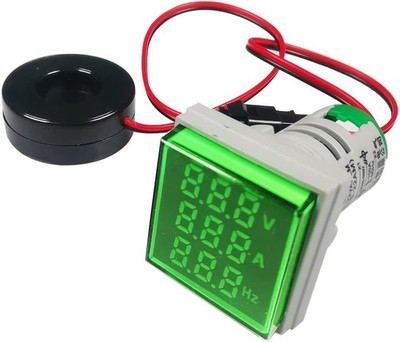 Quadratischer AC Voltmeter Amperemeter Frequenzmesser Multifunktions Multimeter