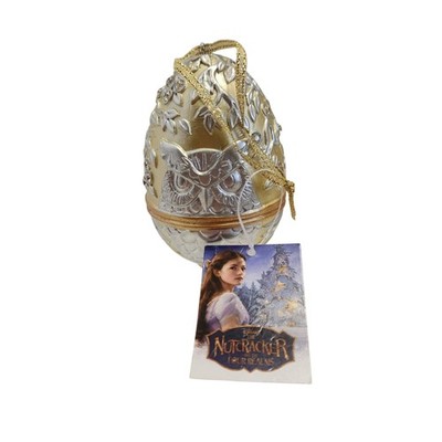 Disney The Nutcracker And The Four Realms Gold & Silver Owl Ornament With Gem Ac
