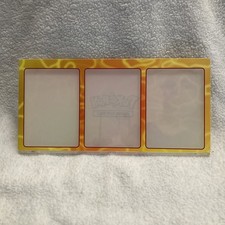Pokemon Trading Card Display Case 3 card Magnetic Acrylic Case