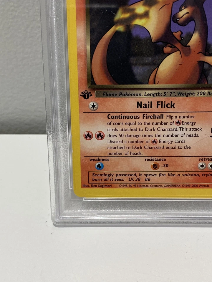 Dark Charizard 21/82 Pokemon PSA 7 - 1st Edition - Image 4 of 4