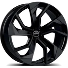 GMP REBEL 22" 9J 5x112 ET 40 66.5 GLOSSY BLACK Alloy Wheels
