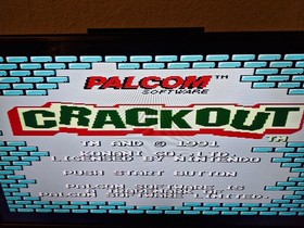 Nintendo NES Spiel Crackout RAR Game