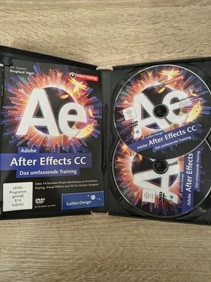 Adobe After Effects CC Das umfassende Training DVD Burghard Vogel Galileo Design