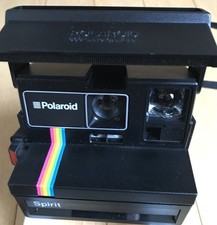 Polaroid Camera Spirit One Step 600 Land Instant Rainbow Stripe.