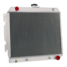 3 Row Aluminum Radiator 1970-73 For Dodge Challenger Plymouth Satellite 22 Core