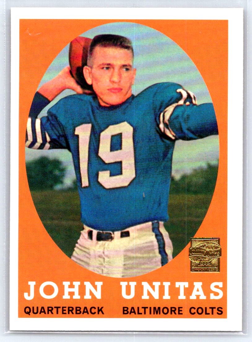 2000 Topps #R2 Johnny Unitas Johnny Unitas Reprints