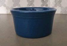 FiestaWare by Homer Laughlin Lapis Blue 4"d RAMEKIN - EUC