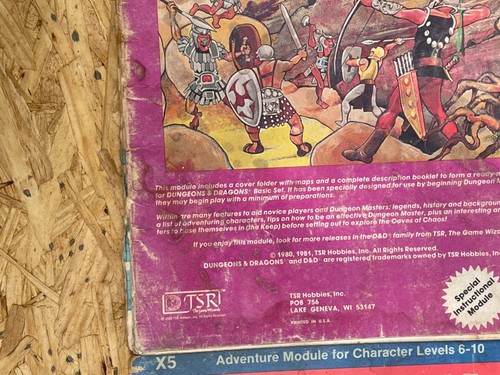 Vintage Lot TSR Dungeons & Dragons Manuals, Modules, Campaign Guides 80s VTG - Picture 7 of 18
