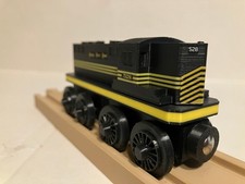 EMD GP9 Nickel Plate Road 528 - Wooden Railroad Compatible, 3D Print