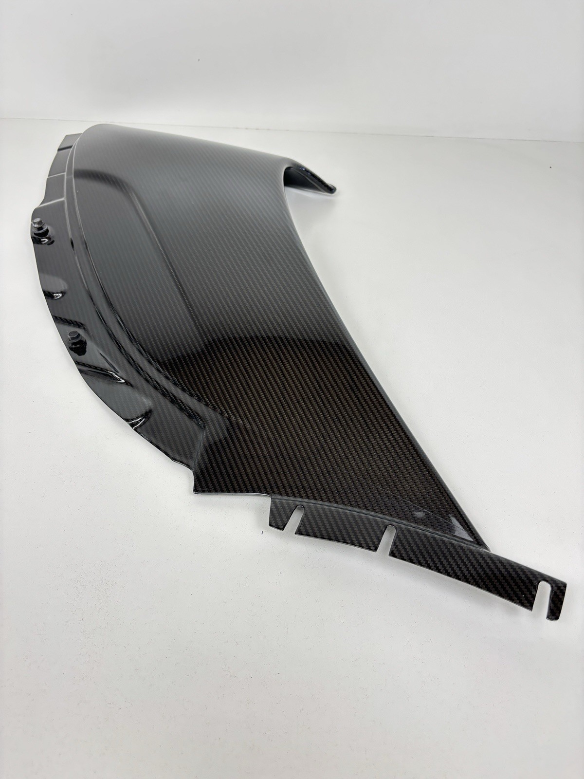 2015-2016 MCLAREN 650S RIGHT SIDE QUARTER SCOOP RADIATOR VENT CARBON FIBER OEM