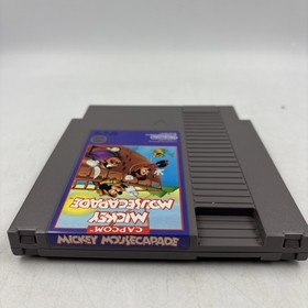 Mickey Mousecapade (Nintendo NES, 1988) Cartridge, Manual, & Case