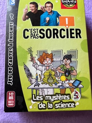 C'est pas Sorcier Les mysteres de la science Bio Viva Kartenspiel Französich
