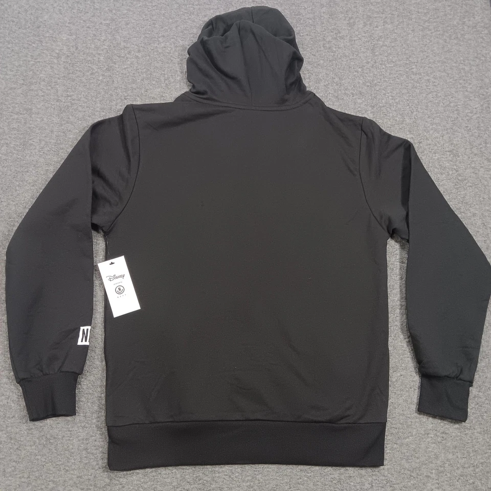 Disney Neff Sudadera con Capucha Para Hombres Mediana Negra Mickey Mouse 28 Pullover Gráfico Sudadera Foto 3 de 4