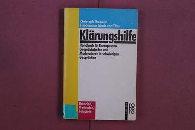 356122 Christoph Thomann KLÄRUNGSHILFE Rowohlt Taschenbuch Verlag Handbuch für