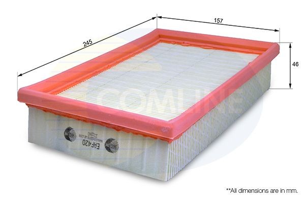 Air Filter Fits Suzuki Wagon R Wagon R+ Vauxhall Agila Opel Agila COMLINE EAF420