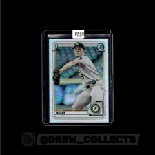 2020 Bowman Draft #BD-8 Dane Acker Chrome Refractor