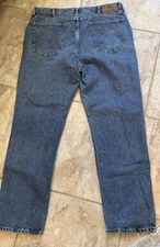 Wrangler Mens Work Jeans - Mens 34x30 - Blue Jeans Mans Pants