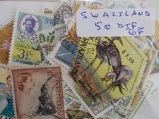Swaziland 50 timbres différents grands formats