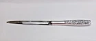 CONTESSINA 10" STERLING SILVER HANDLE LETTER OPENER-FINE 1965 ORNATE TOWLE