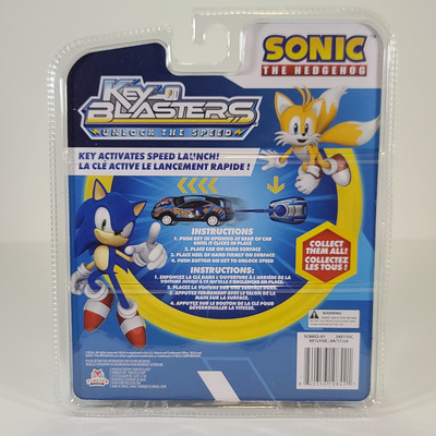 Sonic the Hedgehog Key Blasters 2 Cars 1 Key Speed Launch - Sonic