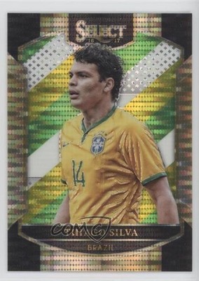 2016-17 Panini Select Terrace Multi-Color Prizm Thiago Silva #4 00e8