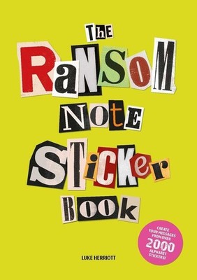 The Ransom Note Sticker Book | Luke Herriott | englisch