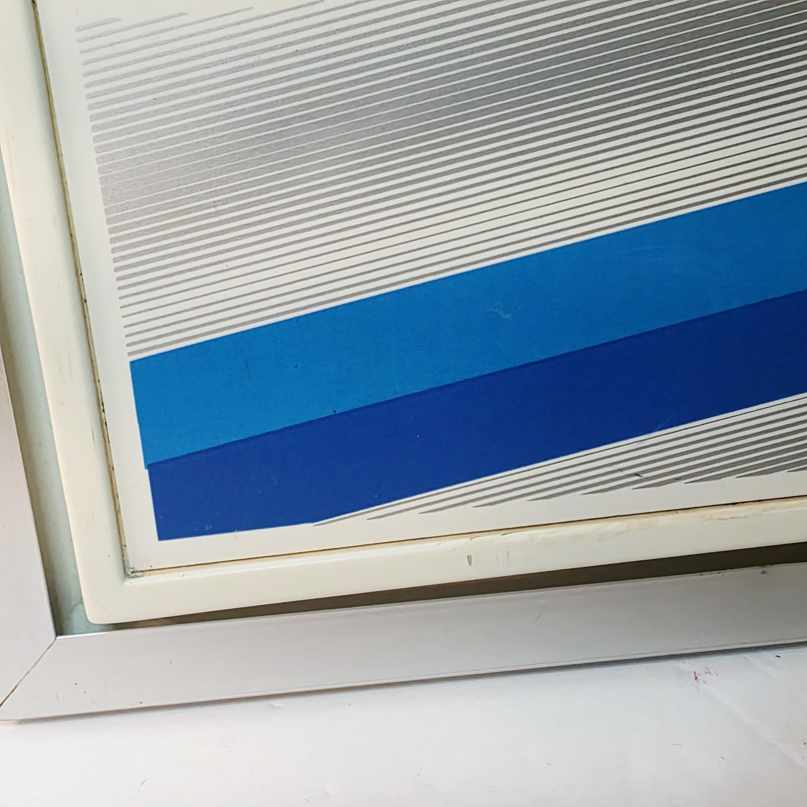 Vtg 90's Royal Crown Cola RC Aluminum Frame Menu Advertising Board Sign