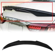 Rear Trunk Spoiler Wing Carbon Color For 2014-2022 Infiniti Q50 JDM PSM Style