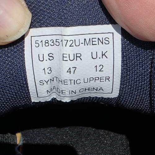 Levi's Turner Sneakers Mens 13 Comfort Navy Blue & Brown Athletic Shoes EUC - Picture 10 of 11