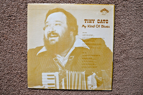 Tiny Cato LP “My Kind Of Blues” Crazy Cajun 1091, SEALED - Imagen 2 de 2
