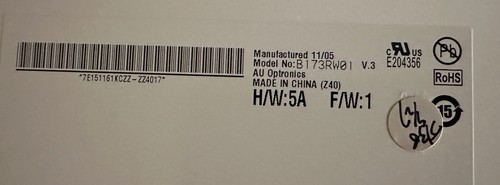 Acer Aspire 7250 17.3" LCD Complete Glossy Screen - Picture 2 of 2