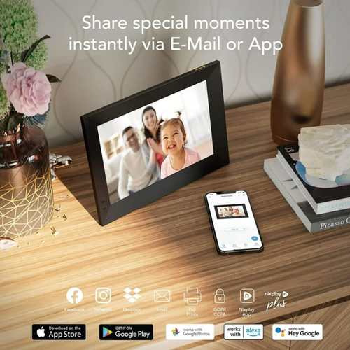 Nixplay 10.1" Screen Smart Digital Picture Photo Frame w/WiFi New Sealed NIB - Picture 12 of 12