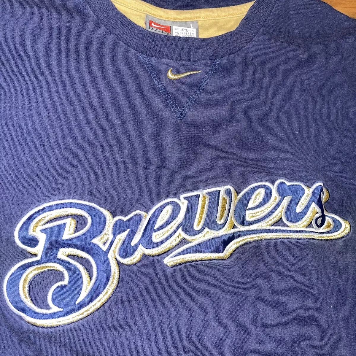Nike hot sale brewers shirt