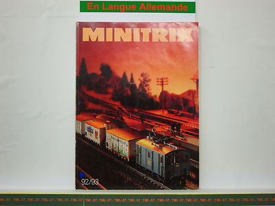MINITRIX N 1992 1993 D Catalog - Very Good Condition - 128 Pages