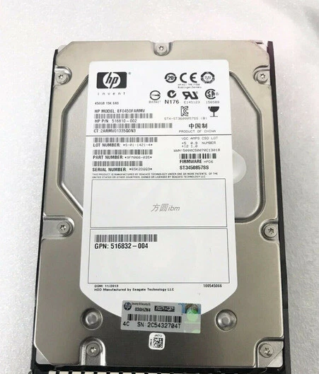 Fit HP 652615-B21 G8 G9 server hard disk 450G 15K SAS 3.5 653951-001 - Image 2 of 2