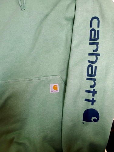 Carhartt K288-GAO LOGO SLEEVE HOODED SWEATSHIRT - Picture 3 of 4