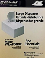 GRAHAM PROFESSIONAL LARGE STYLING SRIPS DISPENSER - GRAY - SPA MEGA WRAP STRIPS