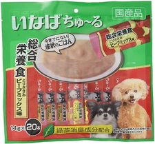 INABA Wan Churu Liquid Dog Treats 14 g × 20 Sticks Made in Japan NEW
