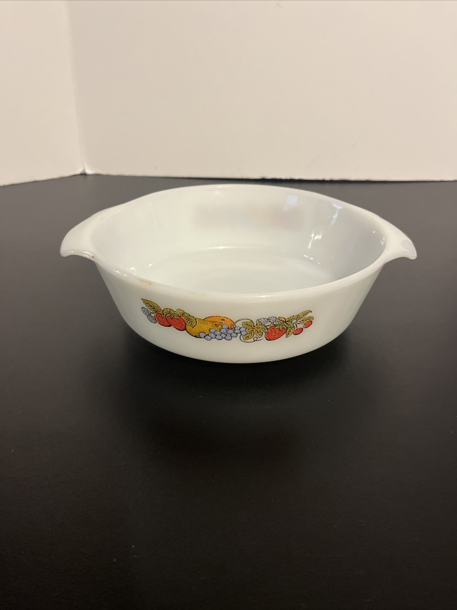 Anchor Hocking Fire King 1 1/2 Qt Casserole Dish 437 Nature's