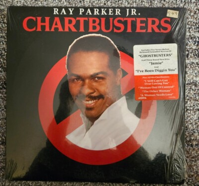 RAY PARKER JR.  'Chartbusters' LP- Contains 'Ghostbusters' In Shrink With Hype