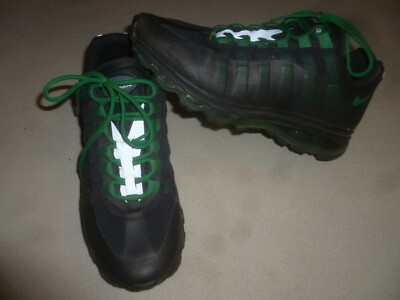 NIKE AIR MAX 95 BB BLACK GREEN SPORT SHOES SIZE MENS