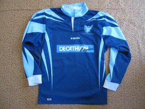 Maillot Vintage Castres Olympique Matmut - Kipsta, Bleu, Taille XL, Homme, Occasion